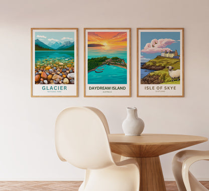 Daydream Island Travel Poster - Island Getaway