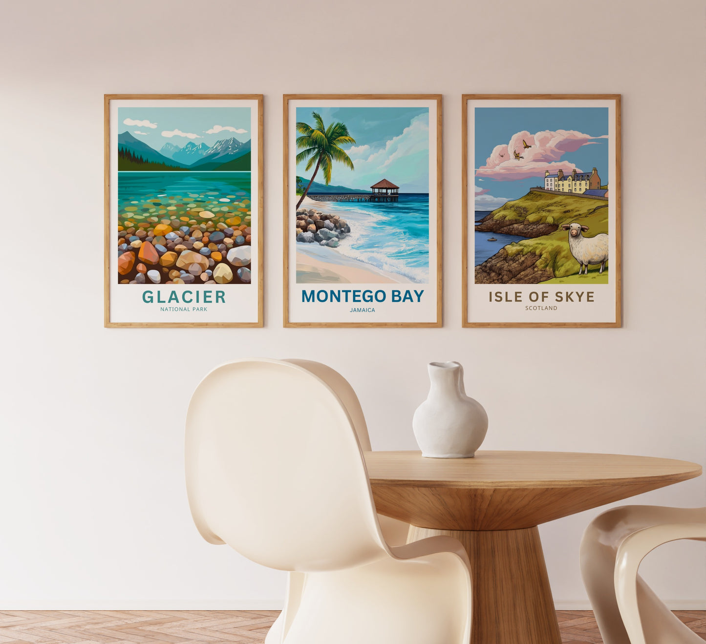 Montego Bay Travel Poster - Jamaica’s Breathtaking Island