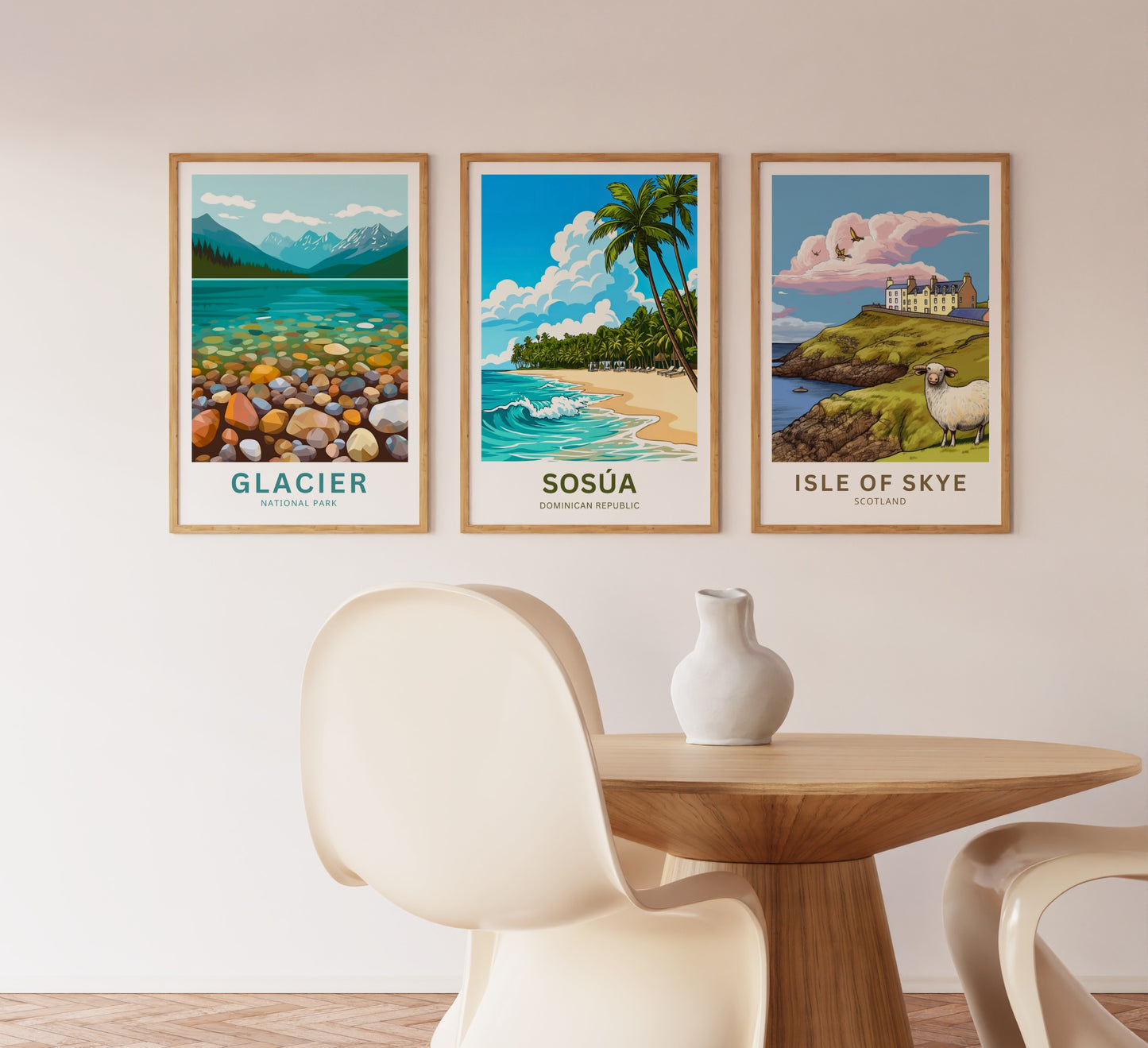 Sosúa Travel Poster - Breathtaking Tropical Waters