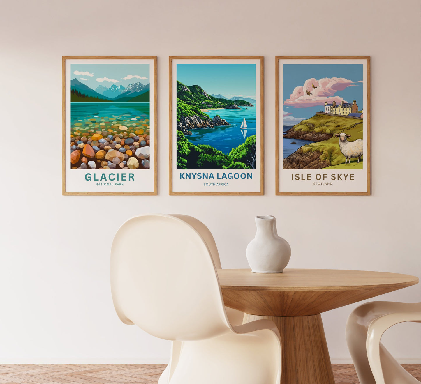 Knysna Lagoon Travel Poster