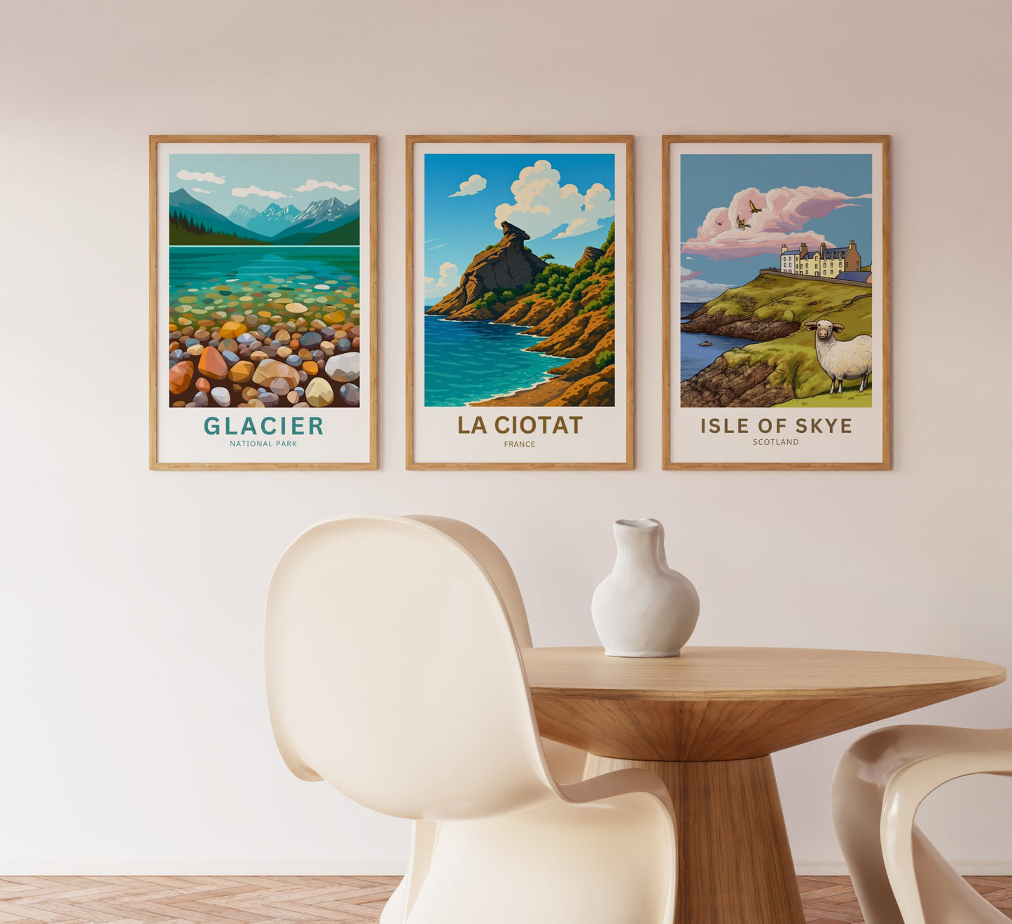 La Ciotat Travel Poster- The eagle's beak