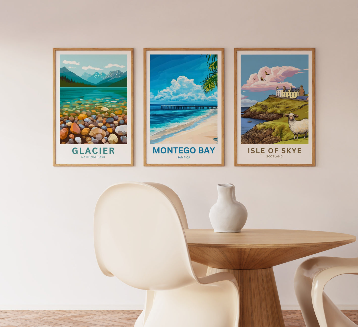 Montego Bay Travel Poster - Escape to the Caribbean