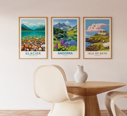 Andorra Travel Poster- Captivating Hidden Gems
