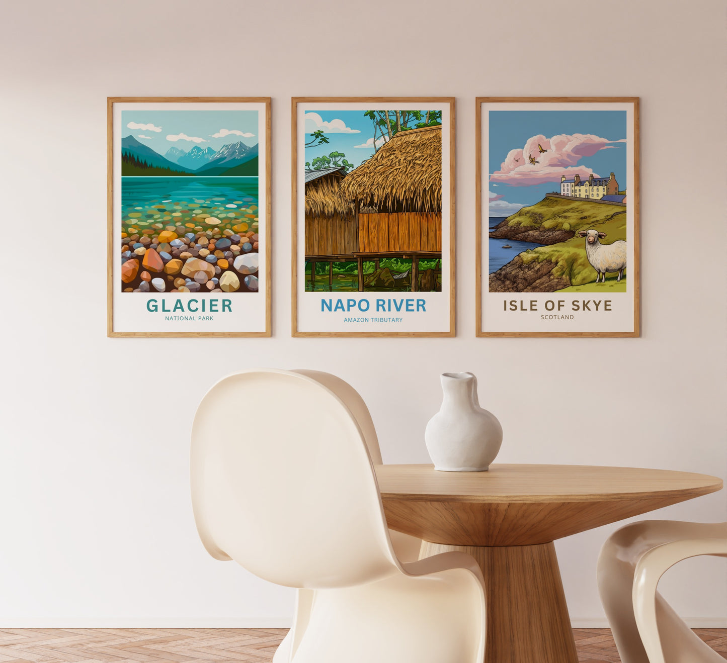 Napo River Travel Poster - Amazon River Life