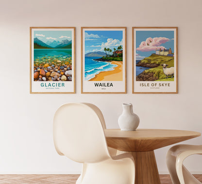 Wailea Travel Poster -  Island Calm