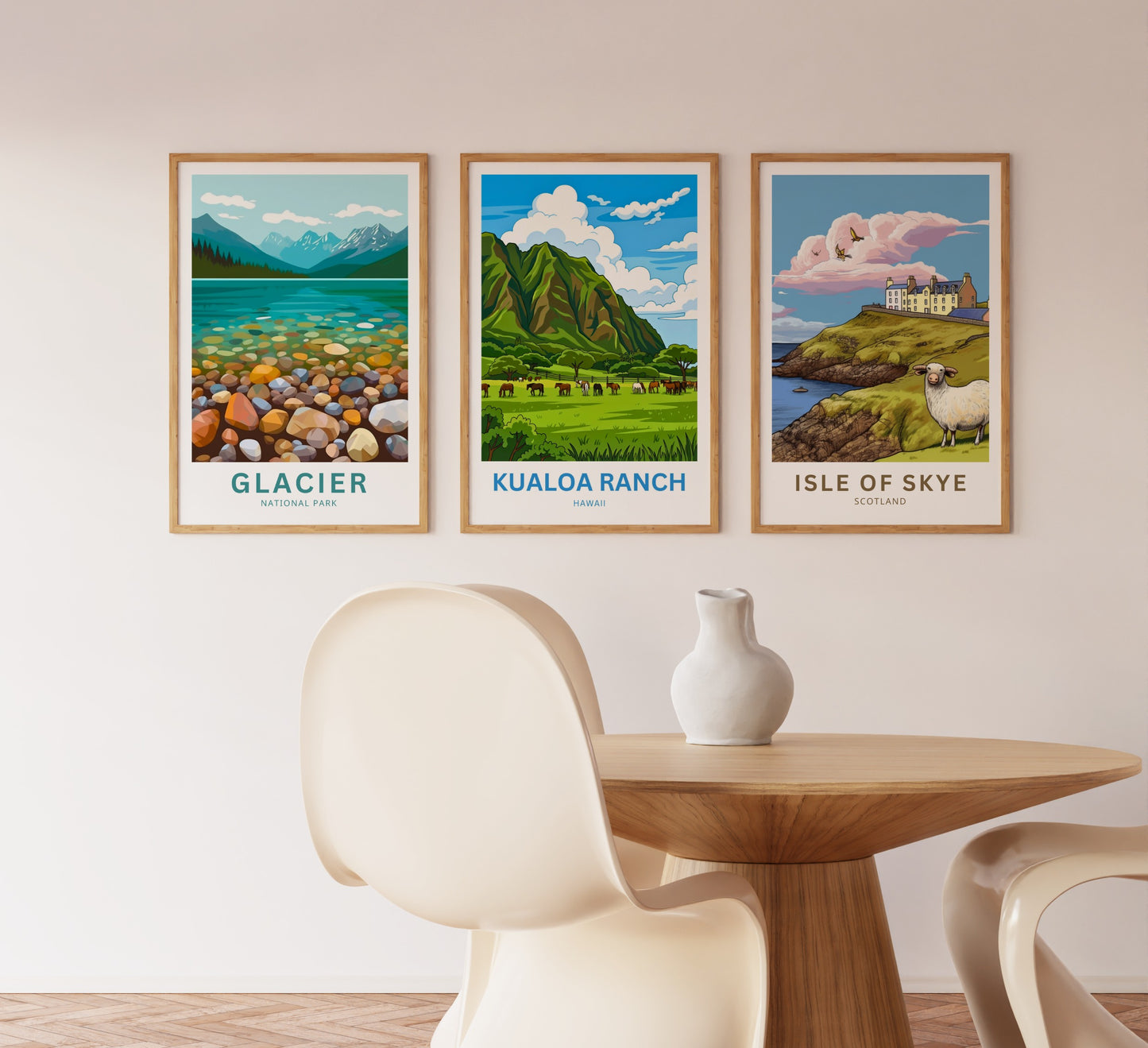 Kualoa Ranch  Travel Poster - Captivating Landscape