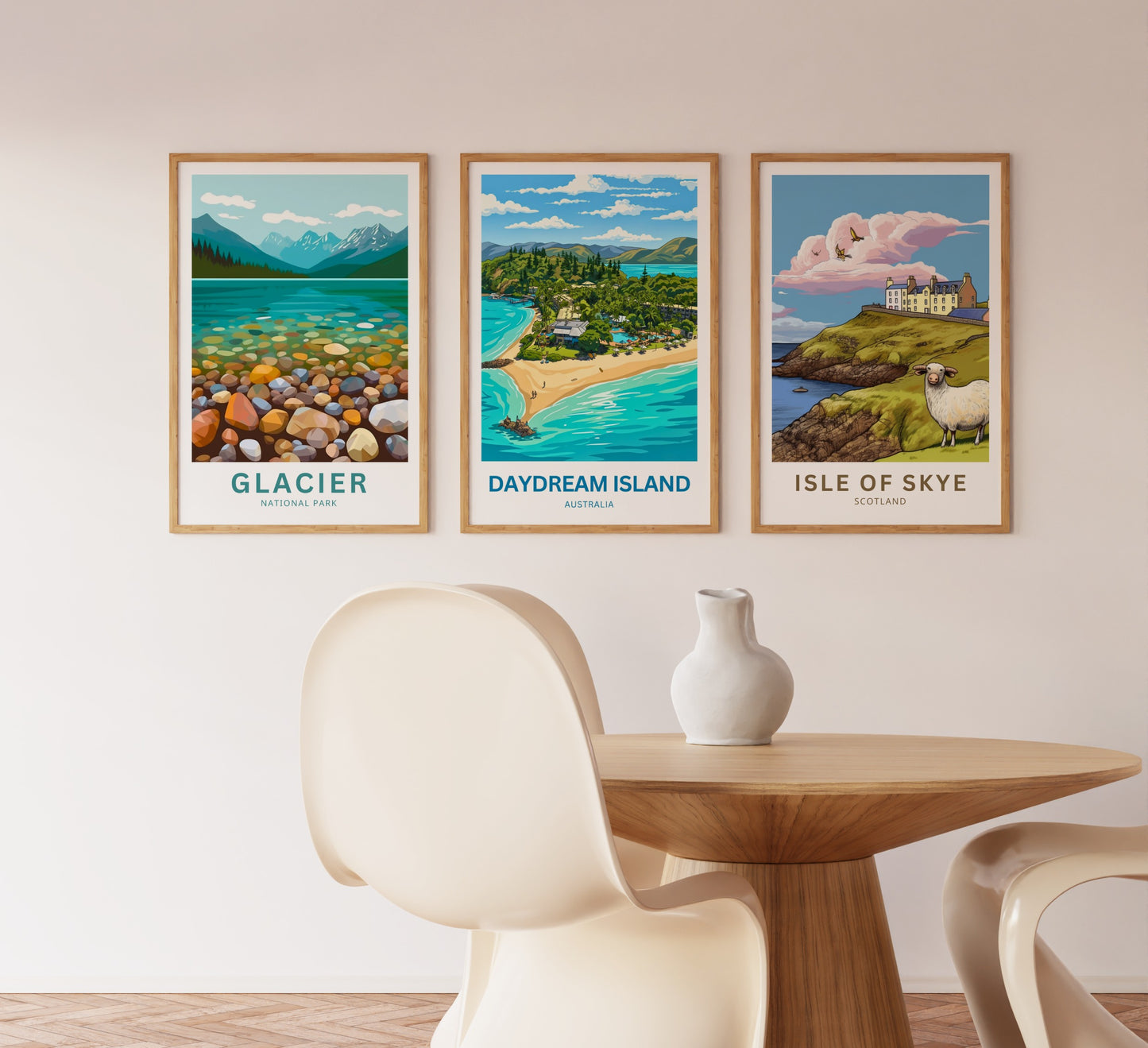 Daydream Island Travel Poster - Turquoise Waters