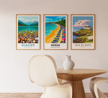 Sosúa Travel Poster - Beachside