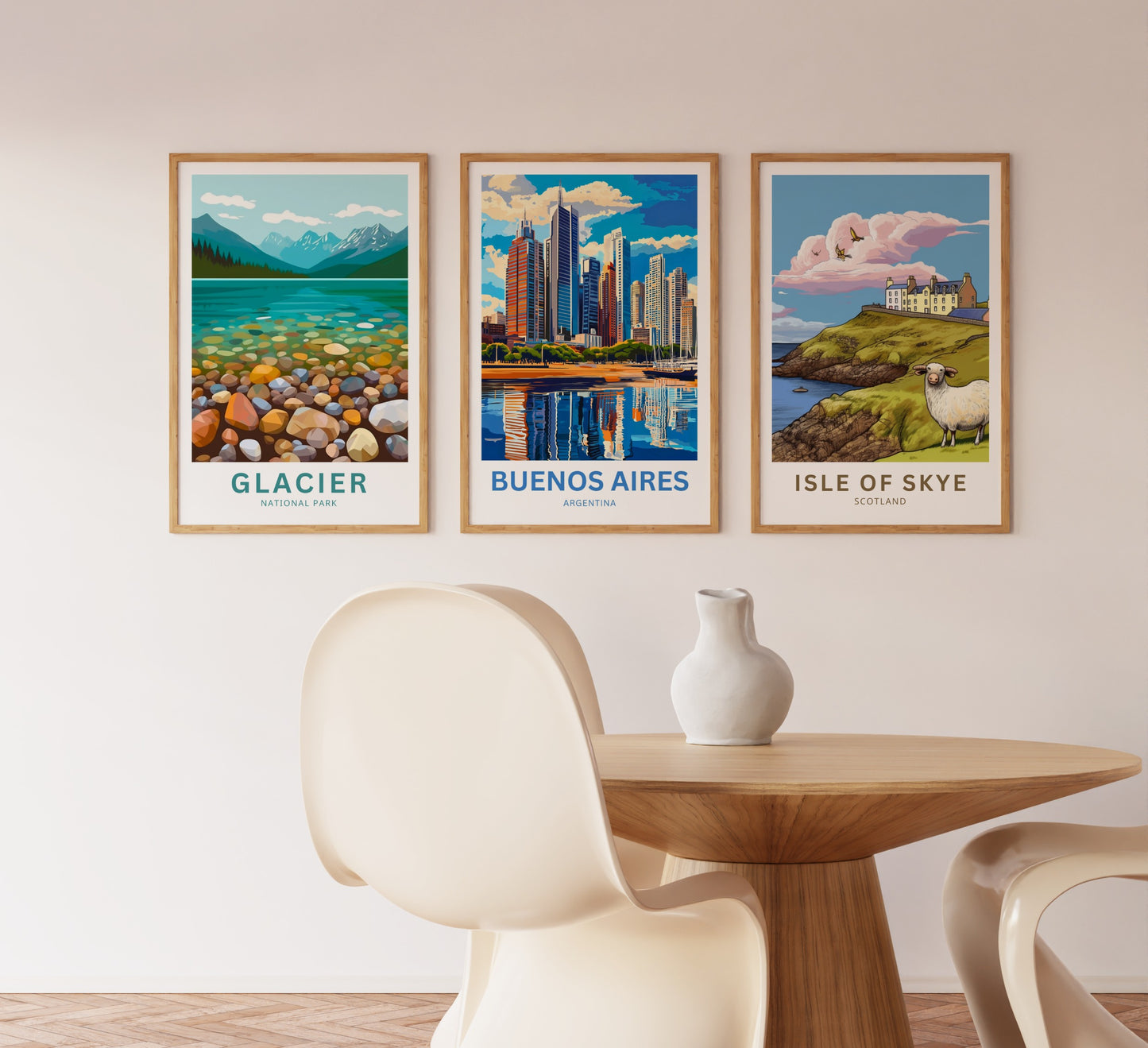 Buenos Aires Travel Poster - Argentina