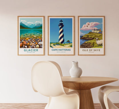 Cape Hatteras Travel Poster
