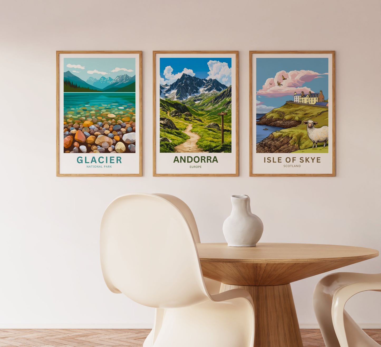Andorra Travel Poster- Heart of the Pyrenees