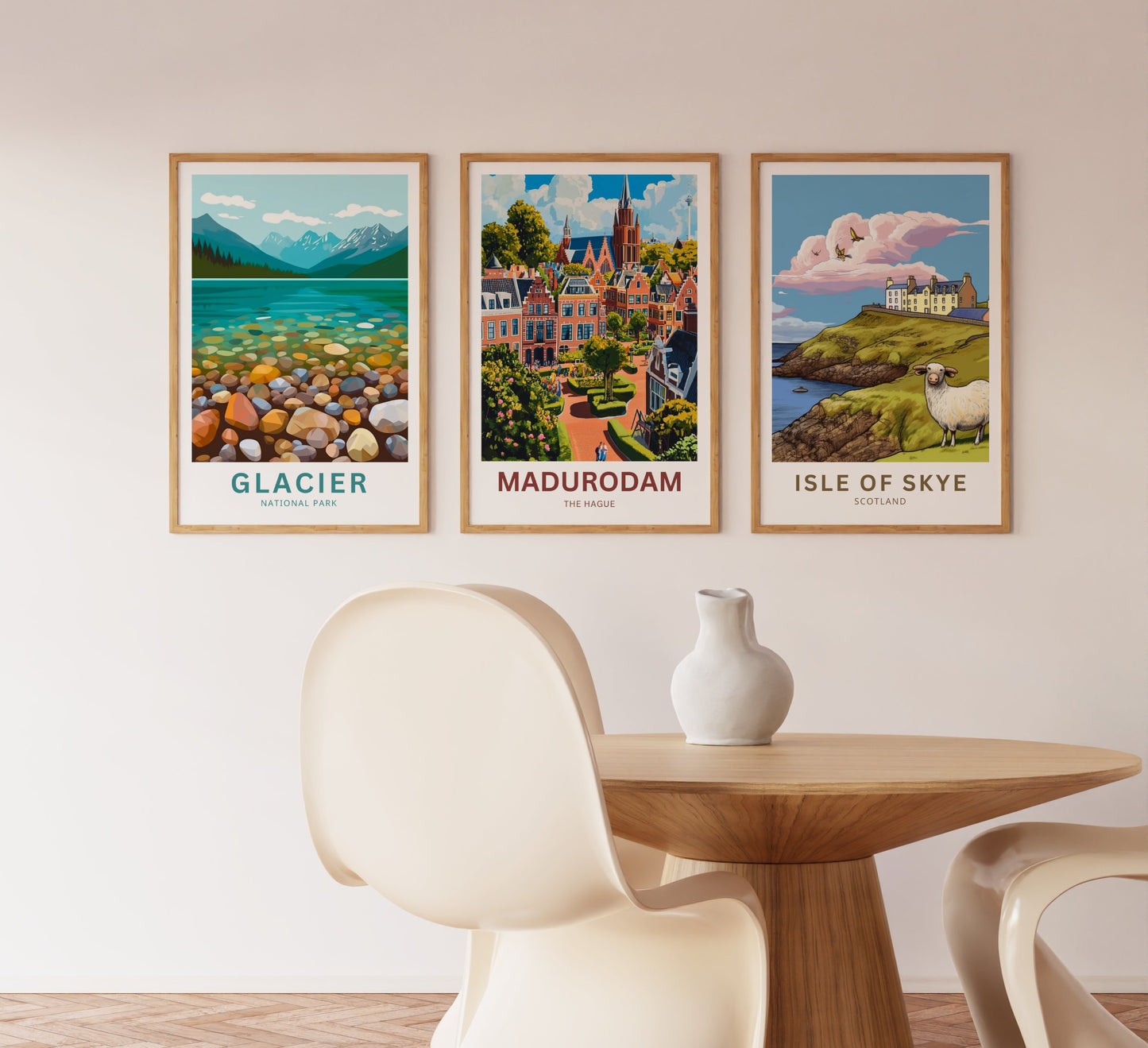 Madurodam Travel Poster- Tiny Treasures of the Netherlands