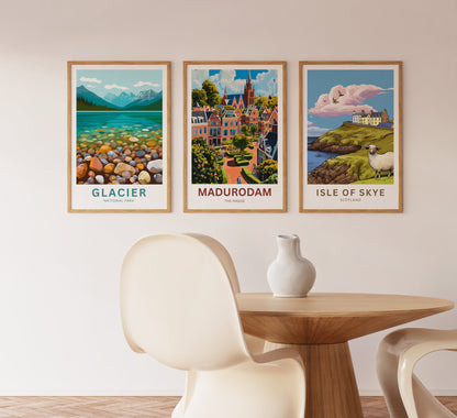 Madurodam Travel Poster- Tiny Treasures of the Netherlands
