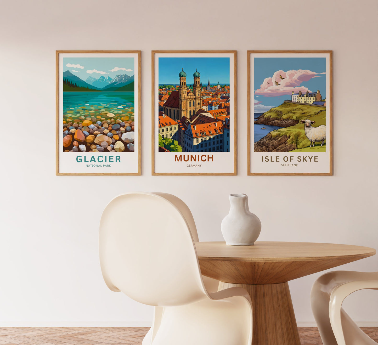 Munich Travel Poster