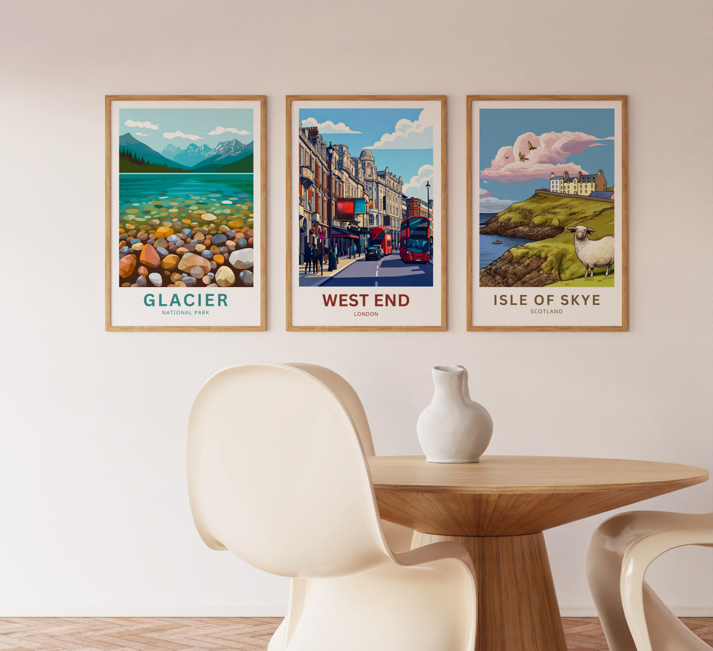 West End Travel Poster - Theatre Street