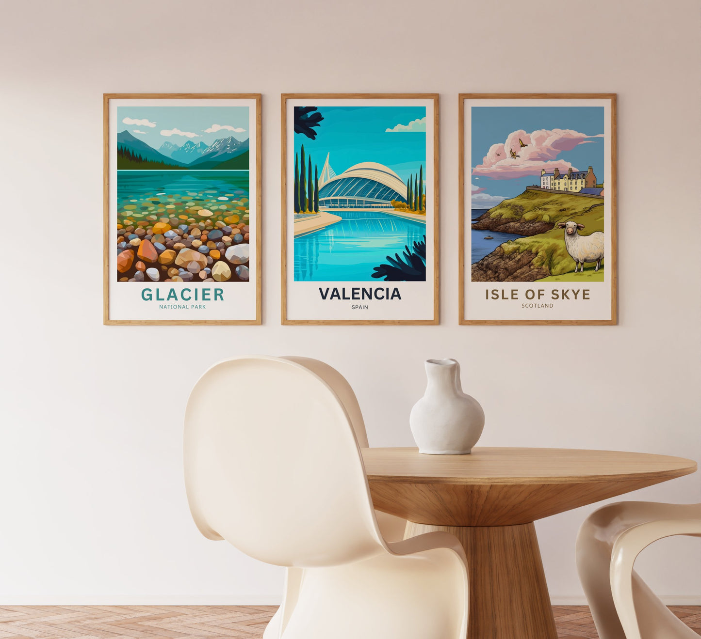 Valencia Travel Poster- The Science Park