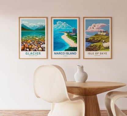 Marco Island Travel Poster