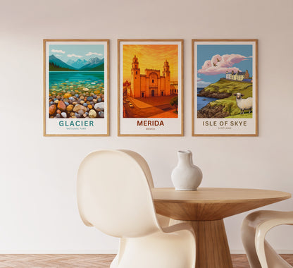 Mérida Travel Poster - Mexico