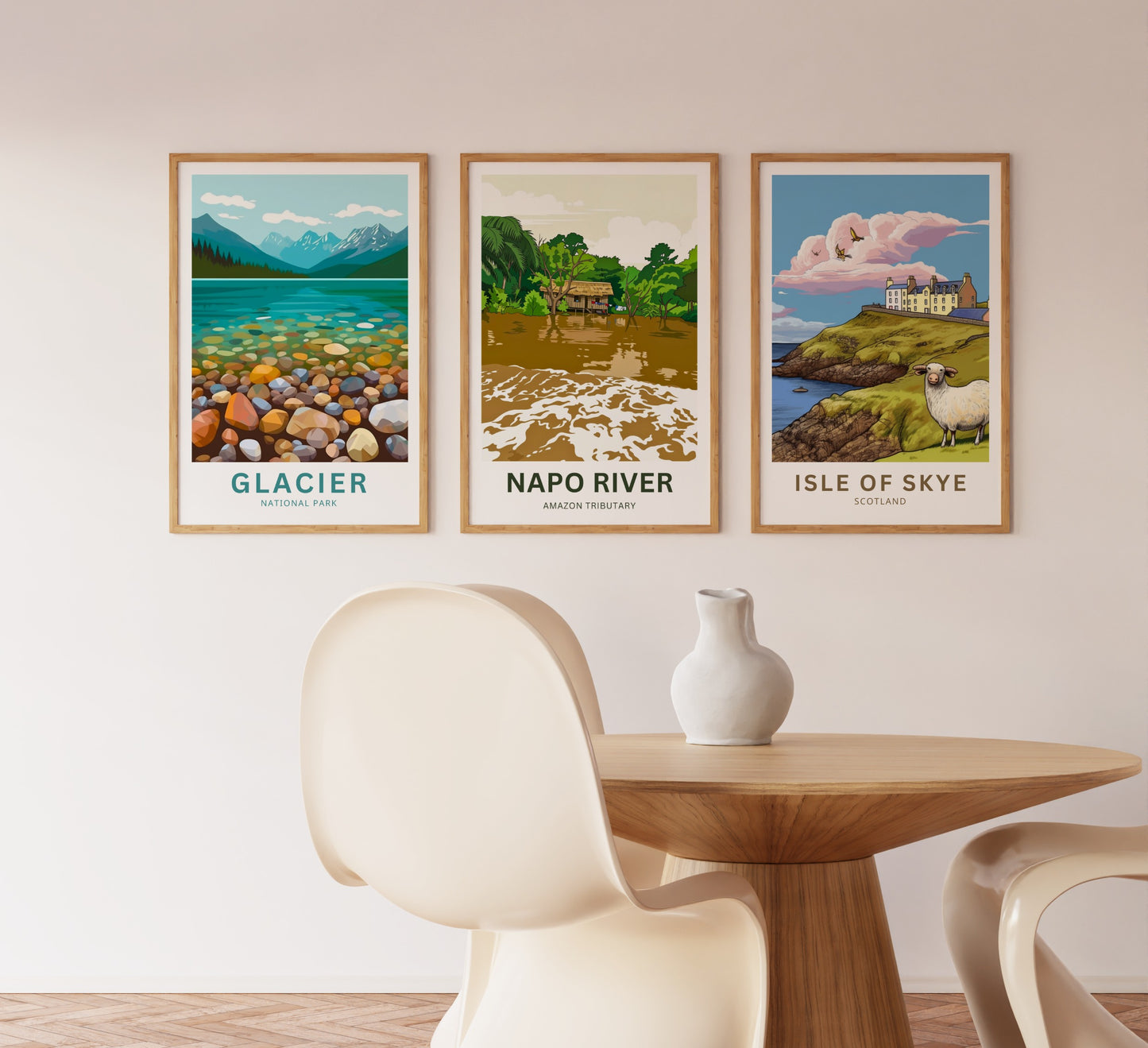 Napo River Travel Poster - Captivating Journey