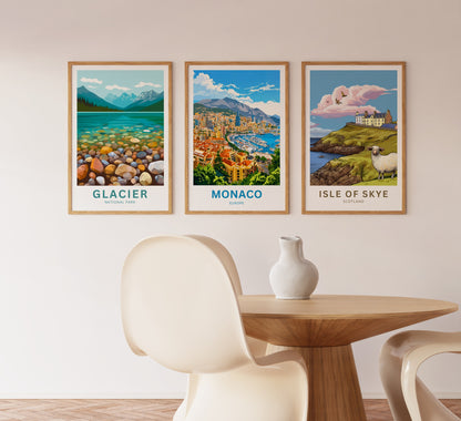 Monaco  Travel Poster - Monte Carlo