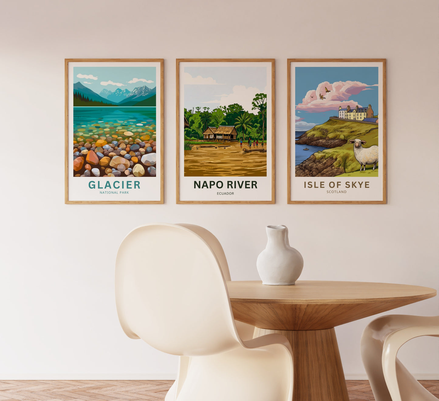 Napo River Travel Poster - Amazon Life