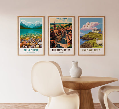 Hildesheim Travel Poster- Germany