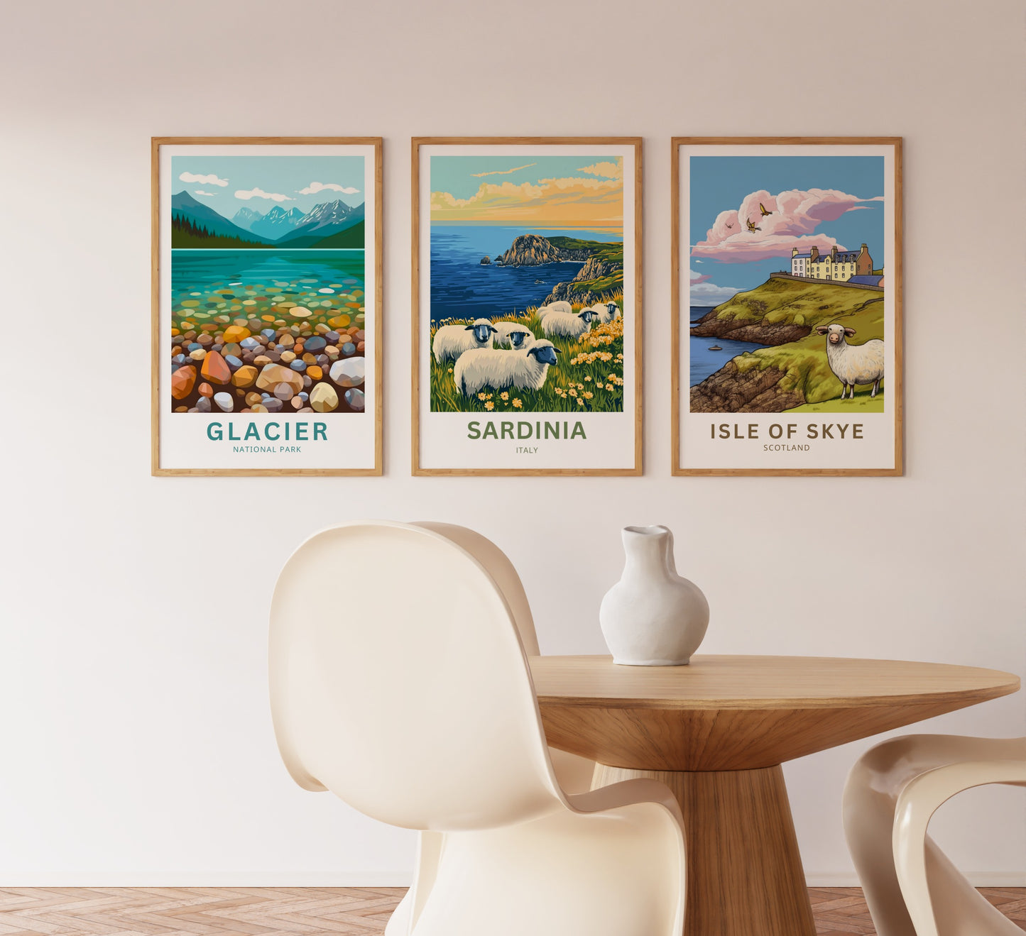 Sardinia Travel Poster - Heart of Sardinia
