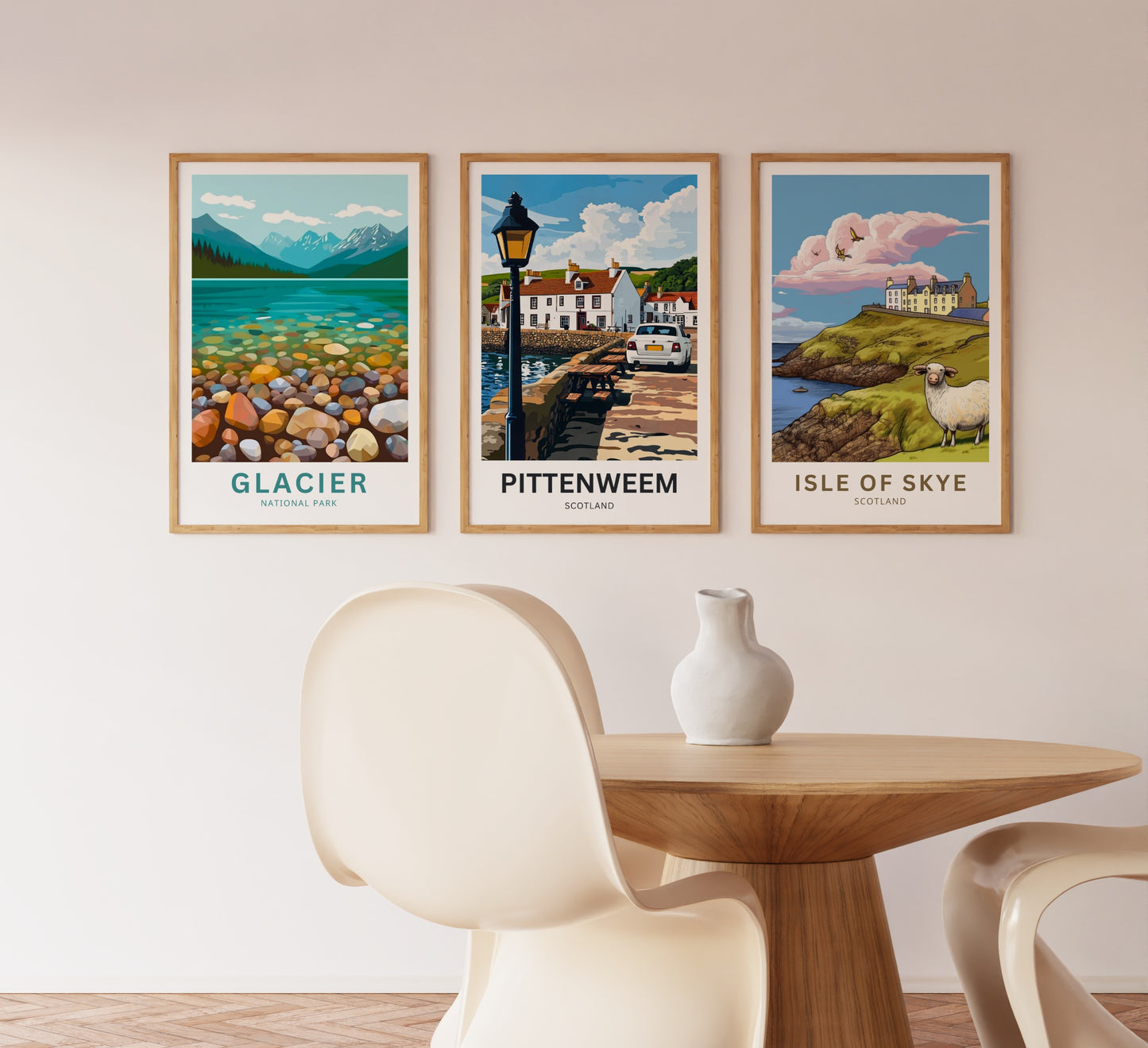 Pittenweem Travel Poster - Captivating Harbor Village