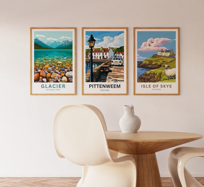Pittenweem Travel Poster - Captivating Harbor Village