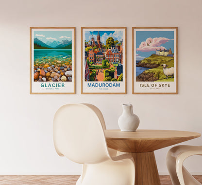 Madurodam Travel Poster- Discover Holland in Miniature