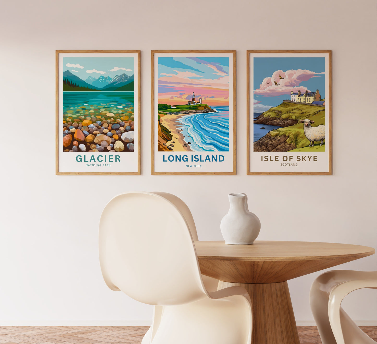 Long Island Travel Poster -  Discover Montauk