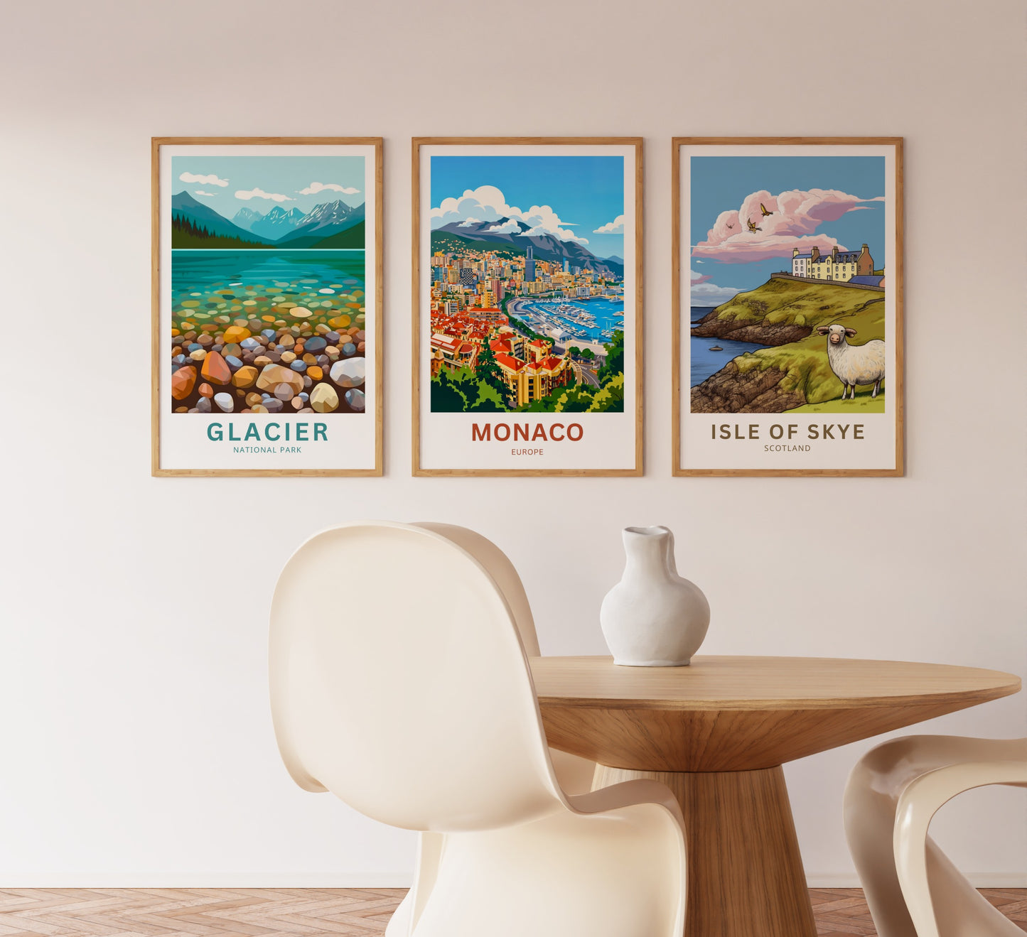 Monaco  Travel Poster - Captivating Panorama View
