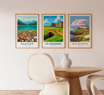 St. Andrews Travel Poster - Play Golf Where It All Began