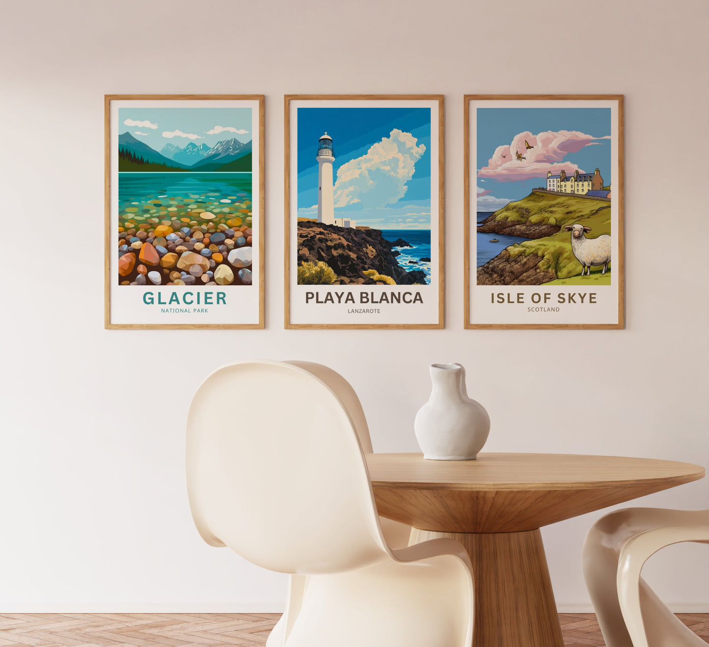 Playa Blanca Travel Poster- Lanzarote