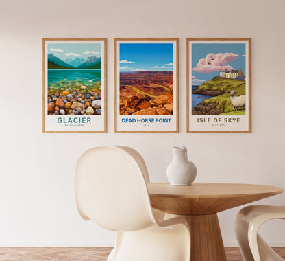 Dead Horse Point Travel Poster - Captivating Canyon View
