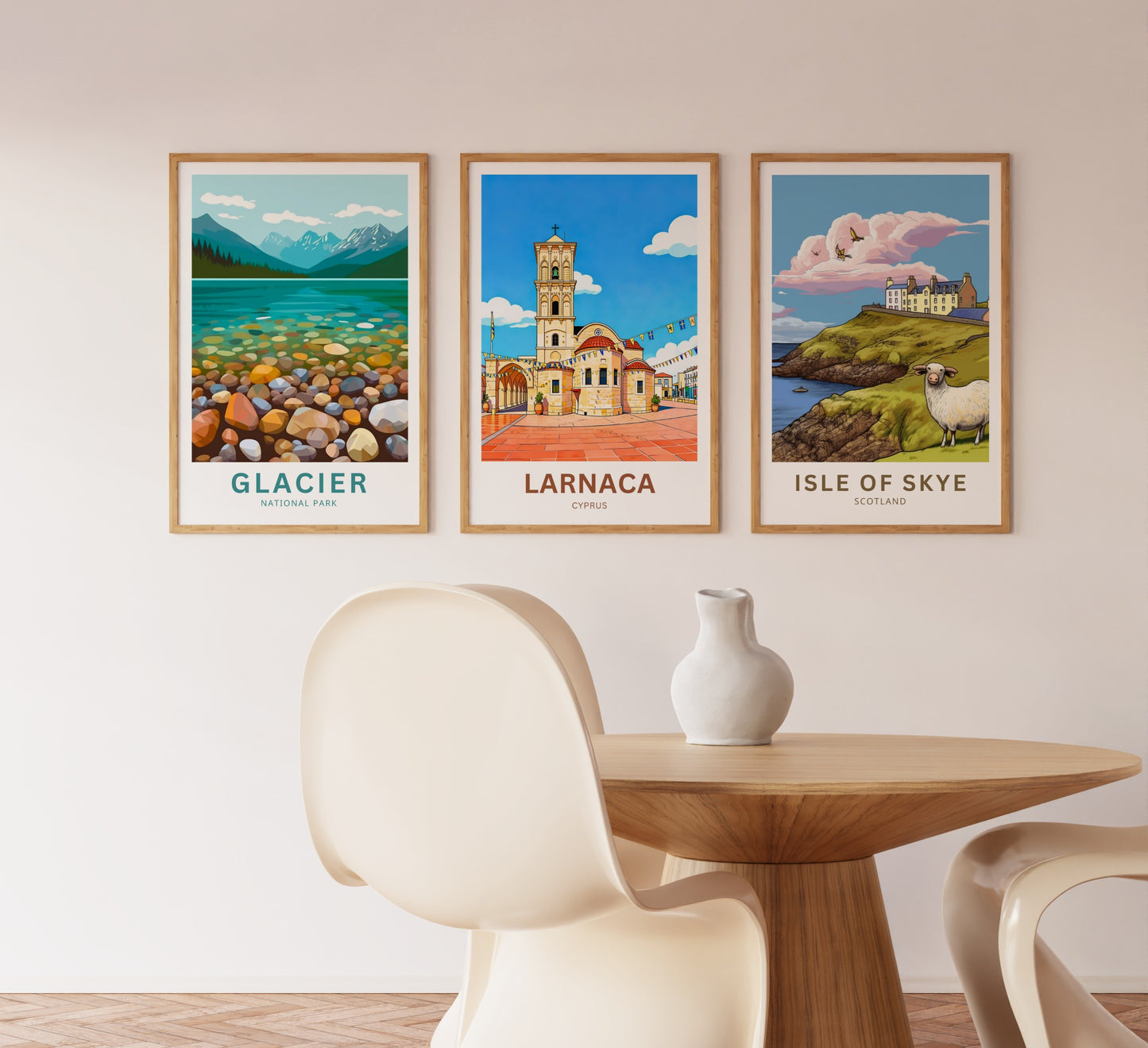 Larnaca Travel Poster - Church