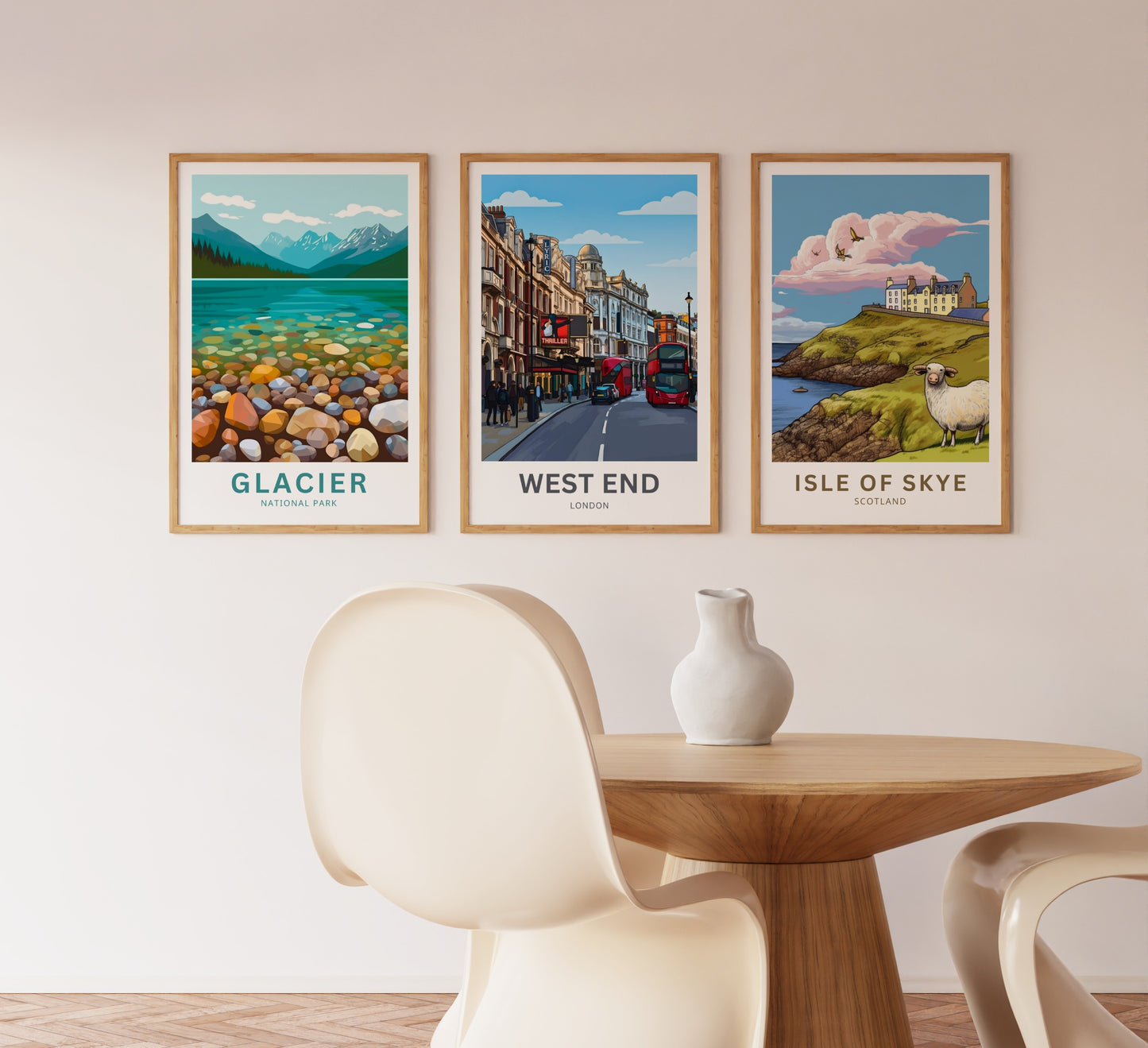 West End Travel Poster - Street, London