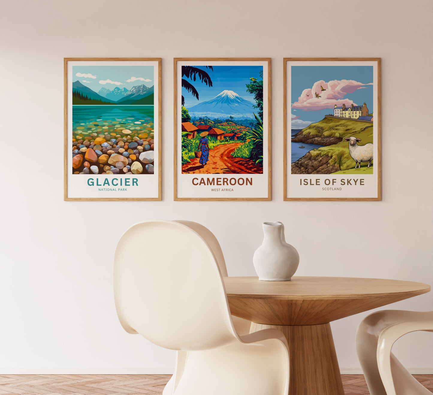 Cameroon Travel Poster