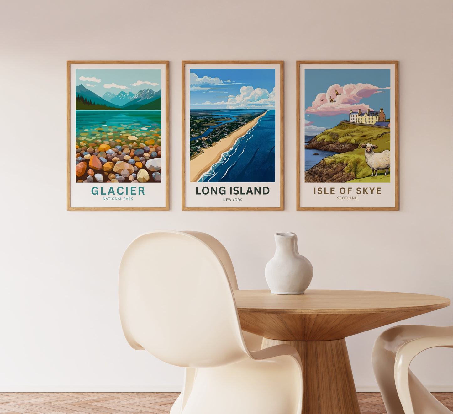 Long Island Travel Poster -  Atlantic Breeze
