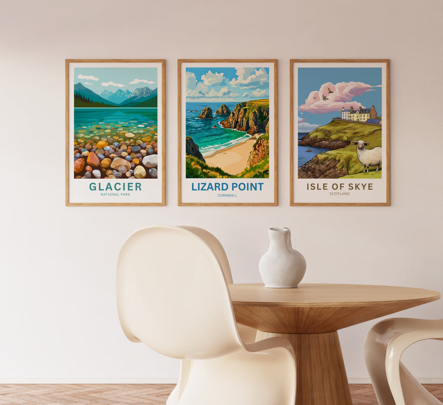 Lizard Point Travel Poster - Breathtaking Shores