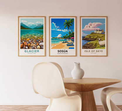 Sosúa Travel Poster- Beach Life