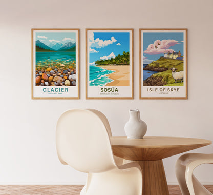 Sosúa Travel Poster - Caribbean dream