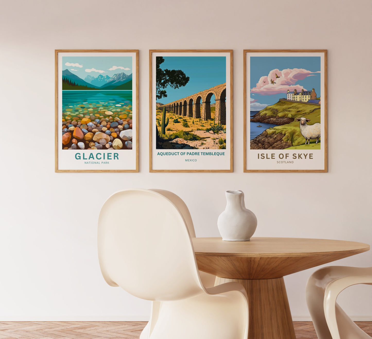 Aqueduct of Padre Tembleque Travel Poster
