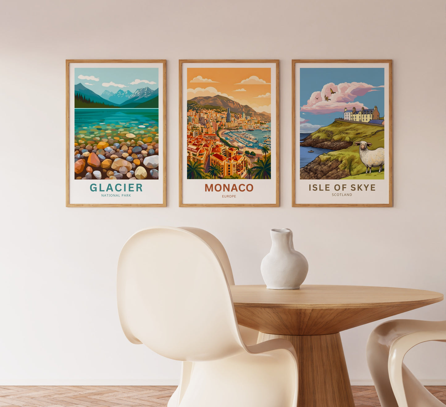 Monaco  Travel Poster - Aerial Elegance