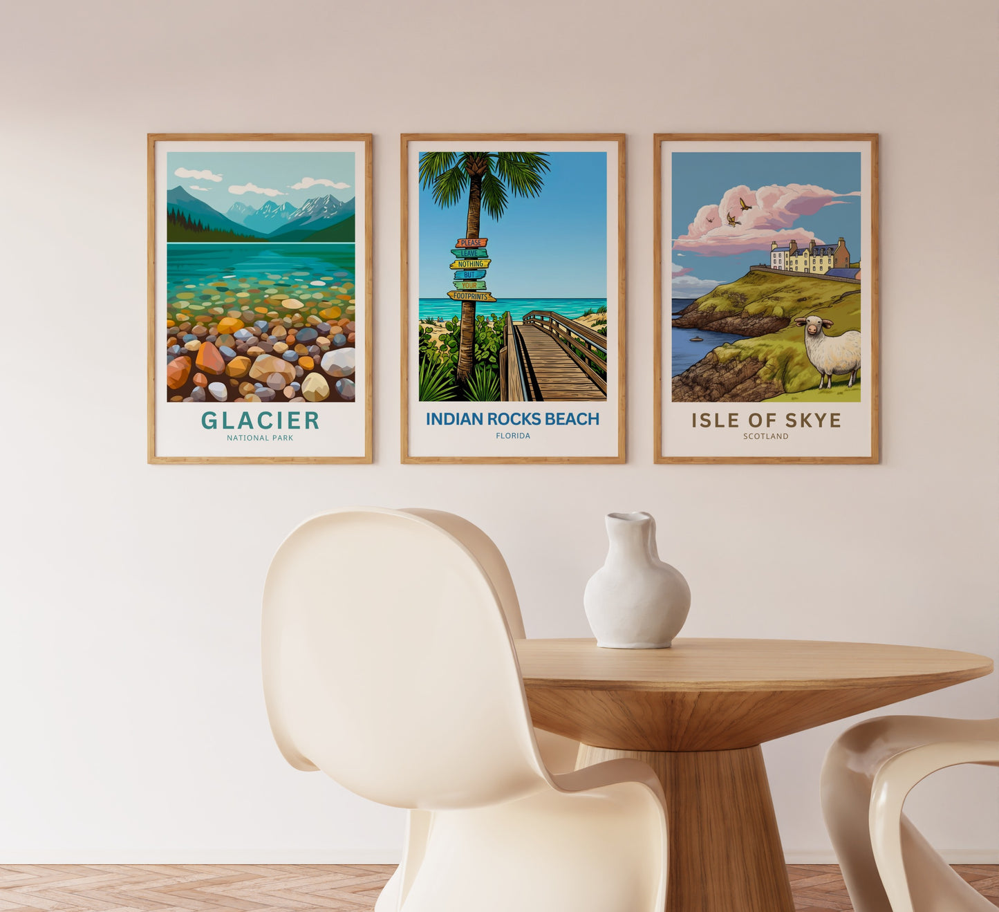 Indian Rocks Beach, Florida Travel Poster
