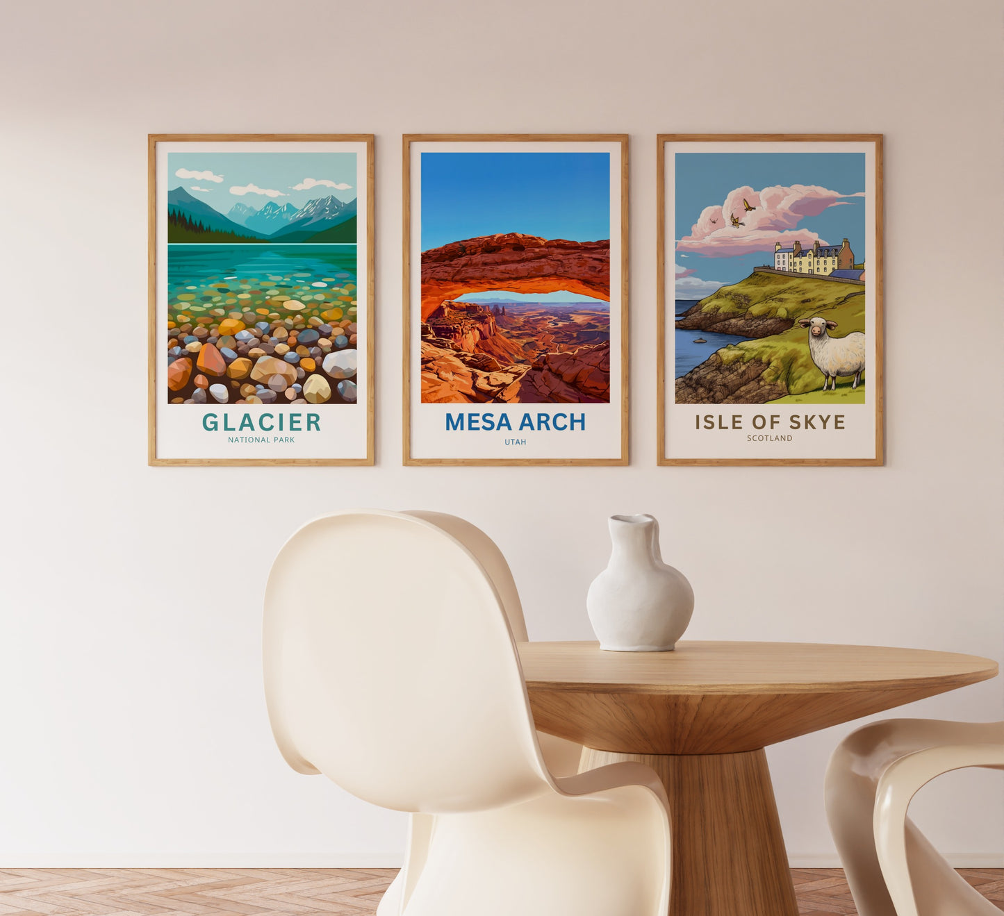 Mesa Arch Travel Poster -   Breathtaking View
