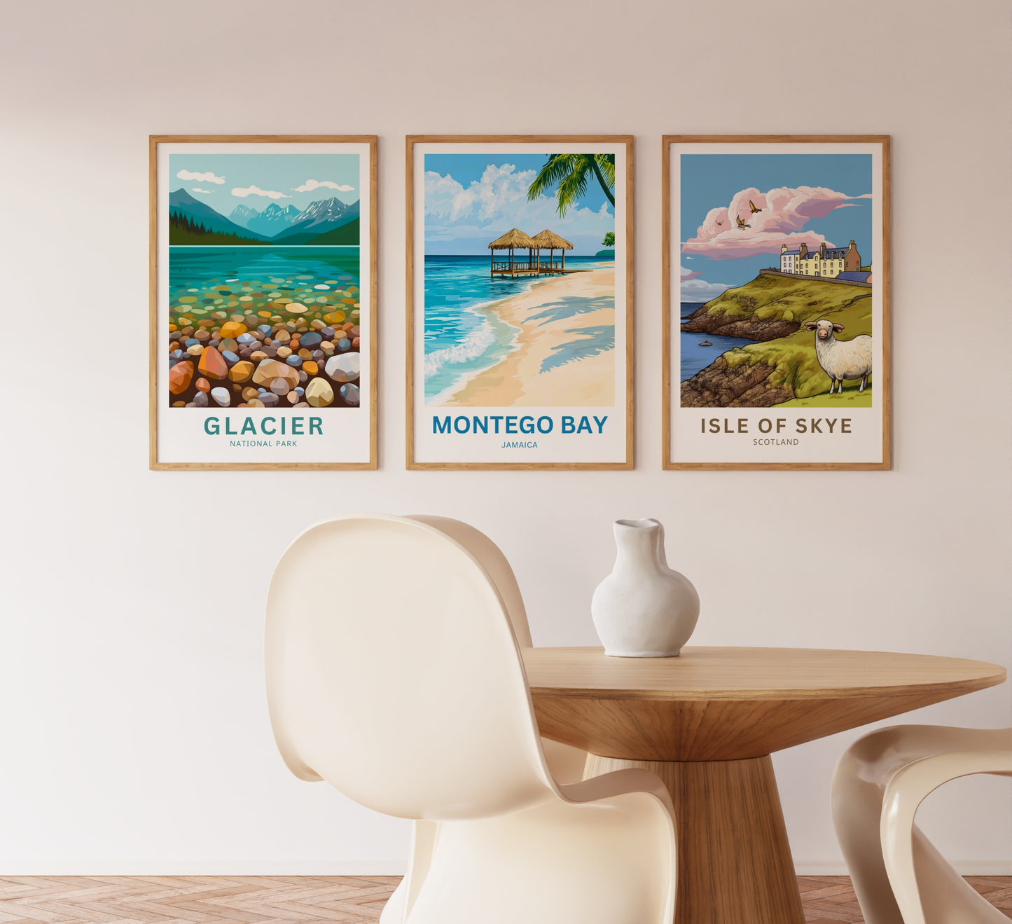 Montego Bay Travel Poster - Breathtaking and Relaxing Beach