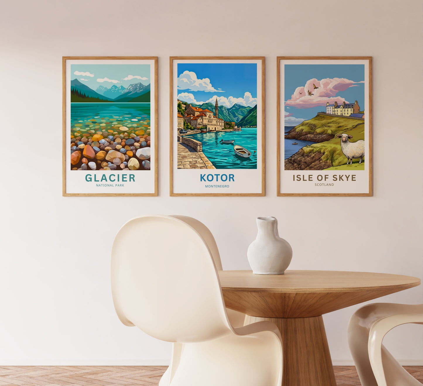Kotor Travel Poster -   Harbor