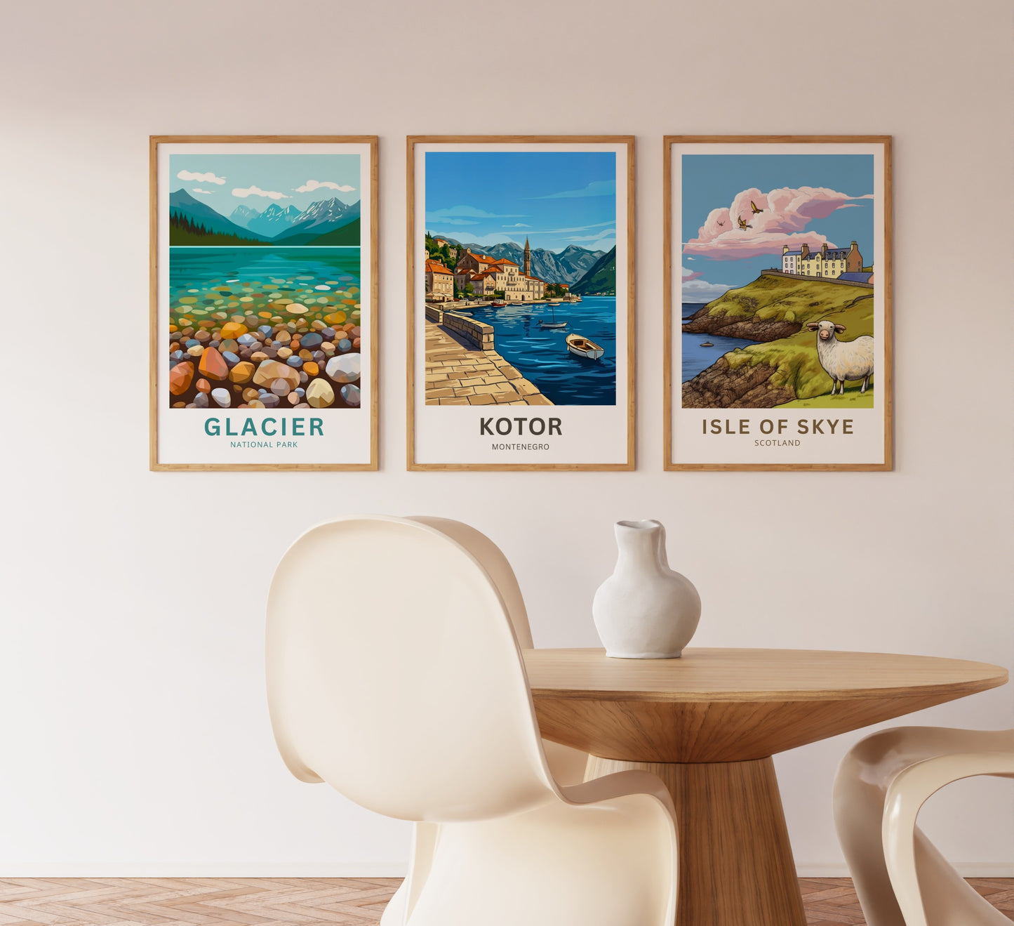 Kotor Travel Poster -   Montenegro by the water