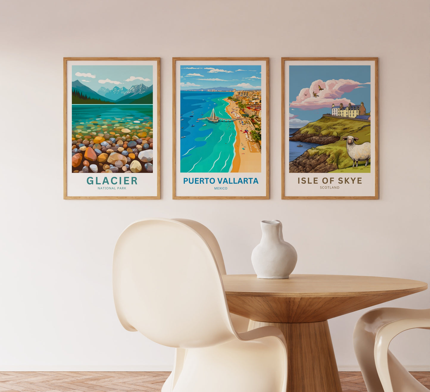 Puerto Vallarta  Travel Poster - Mexico